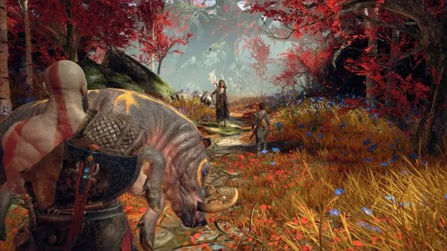 God of War

Upon release, God of War was widely hailed as one of the prettiest games ever. The dynamic lighting, performance capture, GPU-accelerated particles, and overall image quality come together to make a game that simply cannot be ignored on a list like this. And since the camera doesn&#039;t cut away, it&#039;s exceedingly difficult for Sony Santa Monica hide the game&#039;s visual flaws. Thankfully, the hours of warts-and-all gawking leaves us impressed with how few issues we end up finding. (Buy on Amazon)
