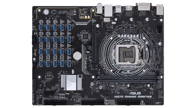 Asus випускає материнську плату для криптокаркасу з підтримкою 20 графіків