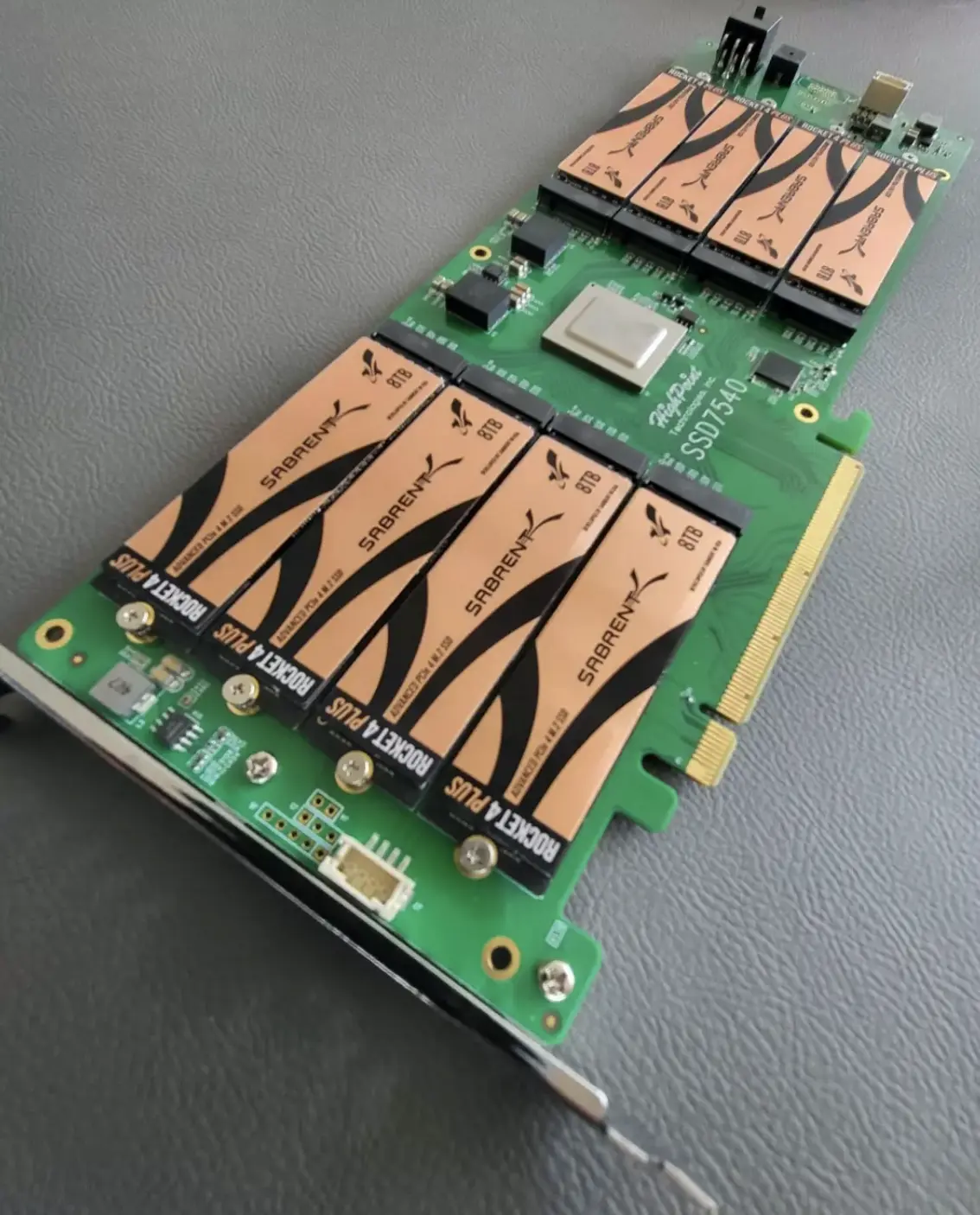 Новый Rocket 4 Plus Destroyer's Sabrent 2 доставляет 64 ТБ хранилища PCIE 4.0