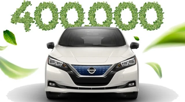 Nissan Leaf EV первым прошел 400 000 продаж, но Tesla Model 3 превысила 2018