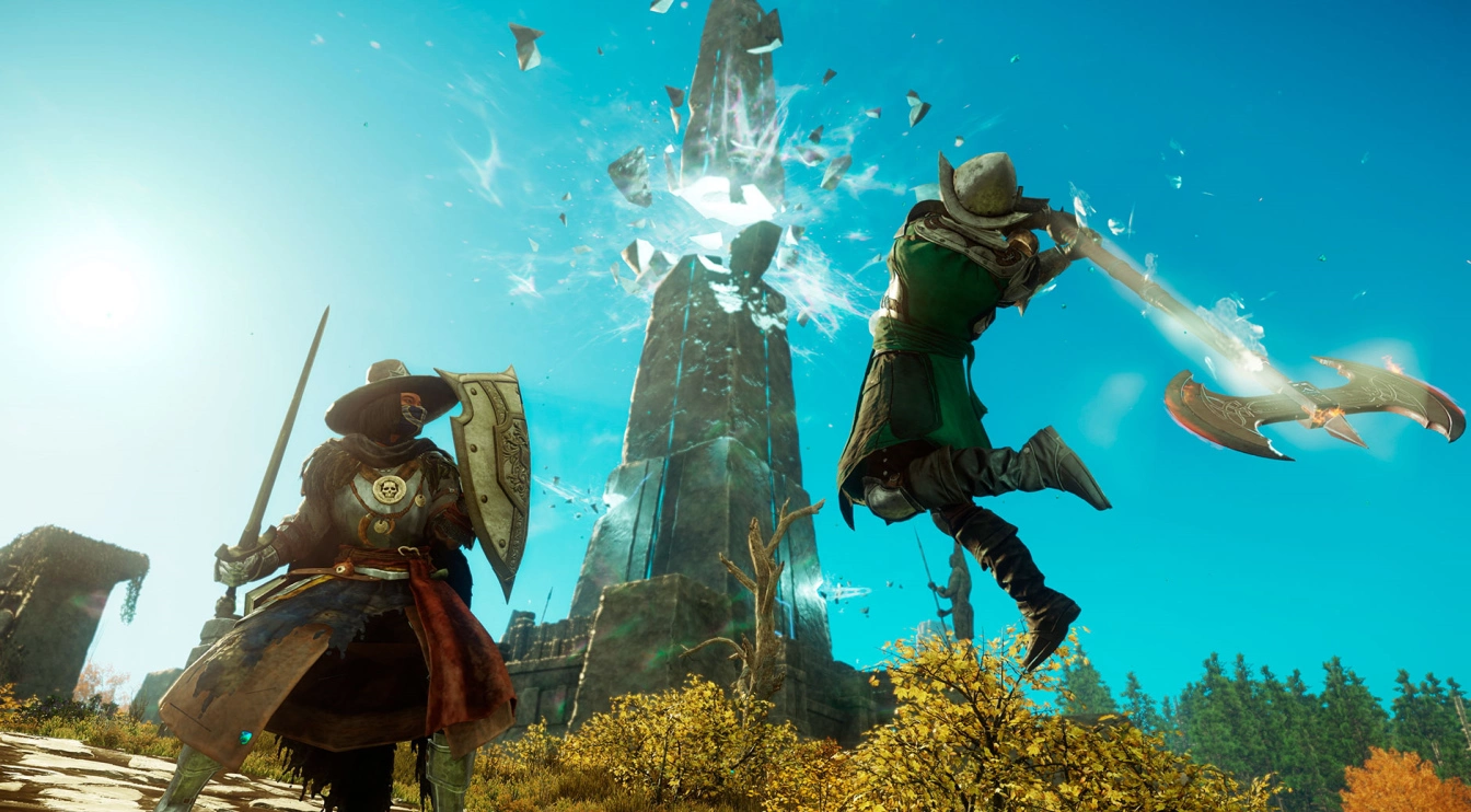 Amazon MMO New Worlds Beta - жарки RTX 3090 GPUS