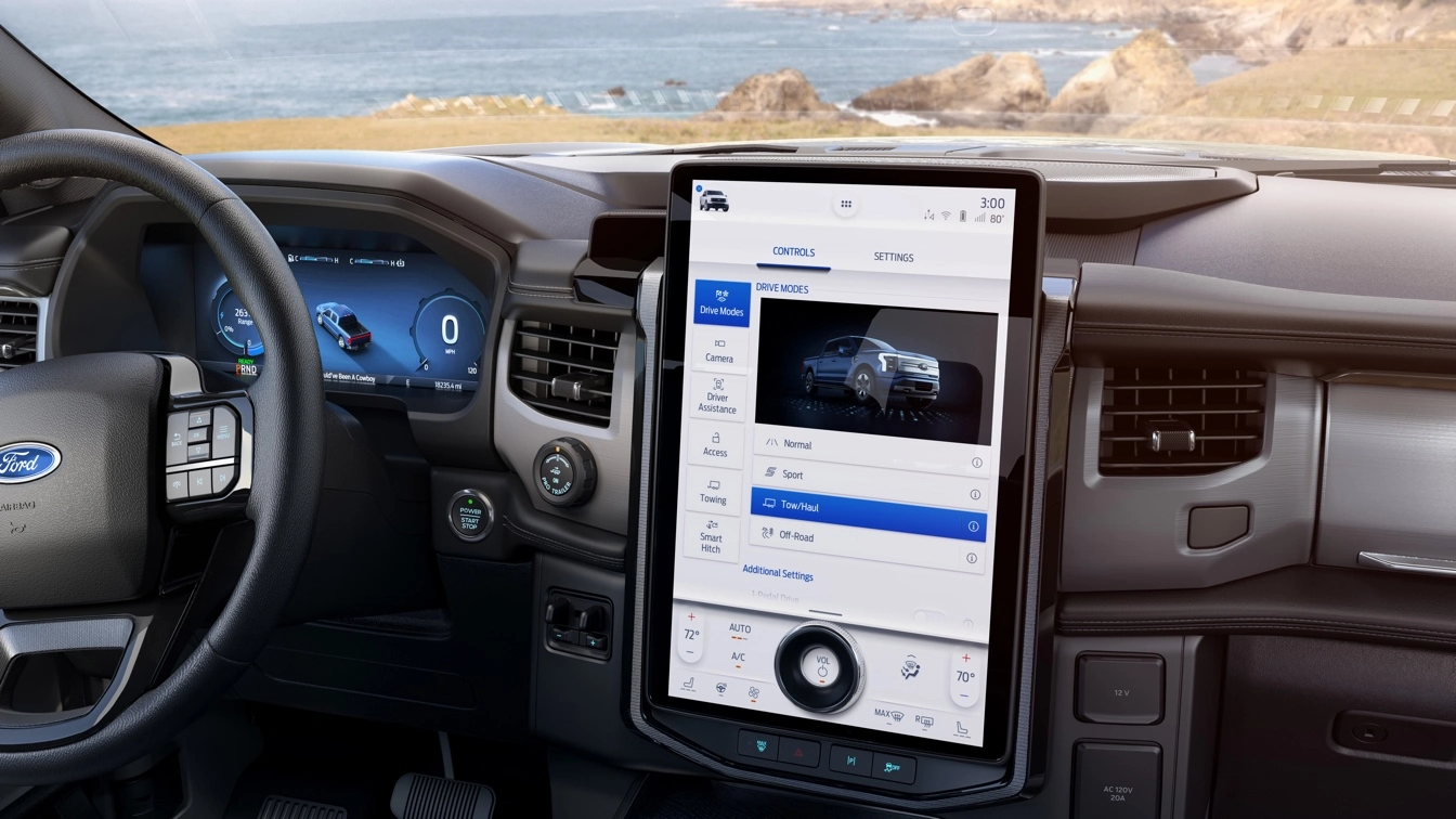 Ford UnlaseS 2022 F-150 Блискавка повнорозмірна електрична пікап вантажівка