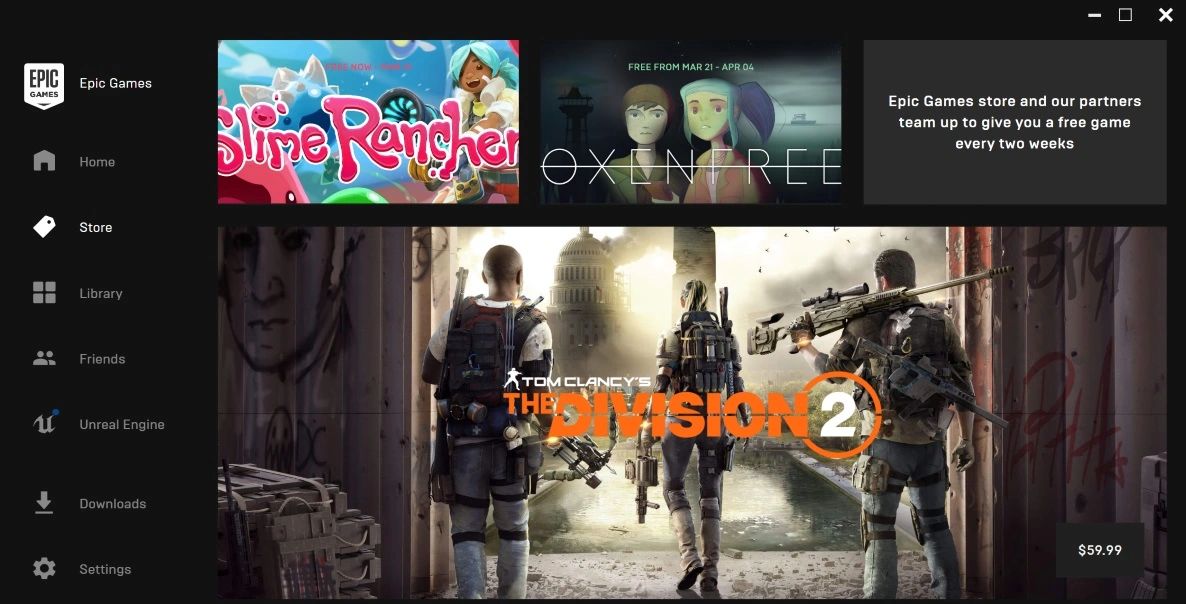 Epic Thinks It Could Take Half the PC Gaming Market From Steam by 2024