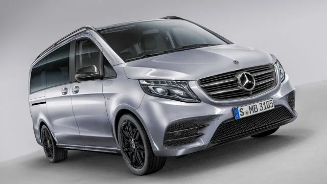 Mercedes-Benz V-Class van будет использоваться как робо-такси.