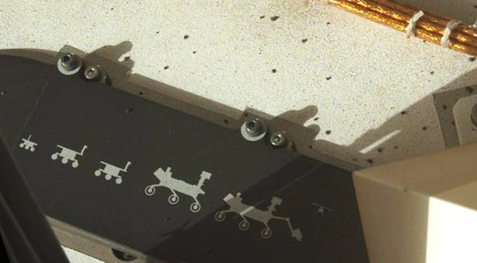 NASA’s Perseverance Has a Mars Rover Family Portrait