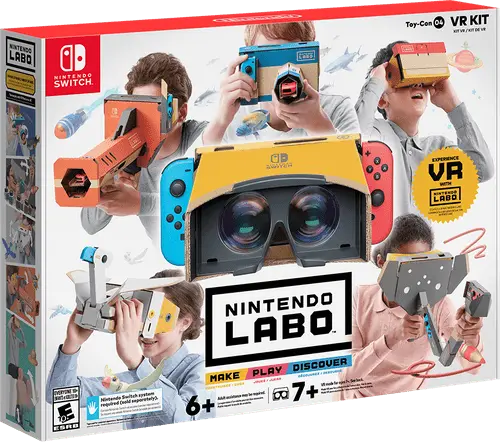 Nintendo превращает переключатель в гарнитуру VR с новыми наборами Labo