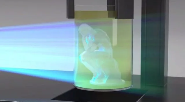 Нове зіркоподібне «реплікатор» друкує 3D-об'єкти світлом
