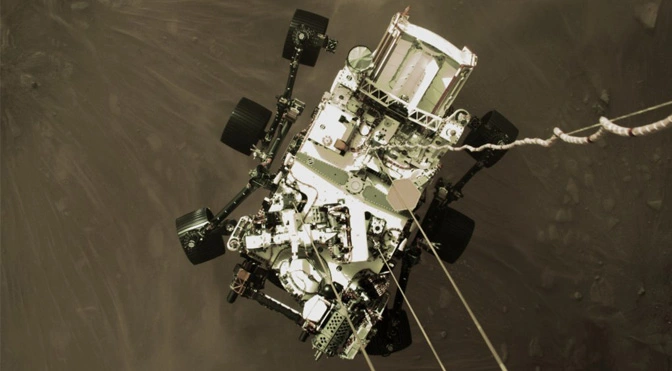 NASA оприлюднило неймовірне відео про висадку "Ровера"