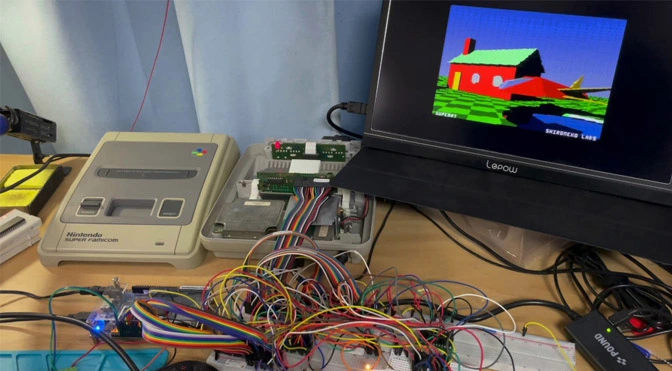 Кто-то взломал трассировку лучей в SNES