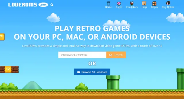 LoveROMs до судового розгляду, мабуть, явно порушував IP-адресу Nintendo.