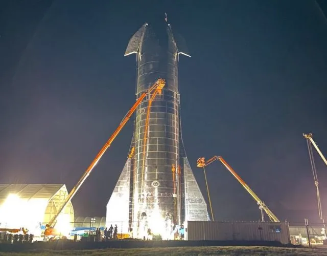 Прототип Starship. Изображение предоставлено: SpaceX