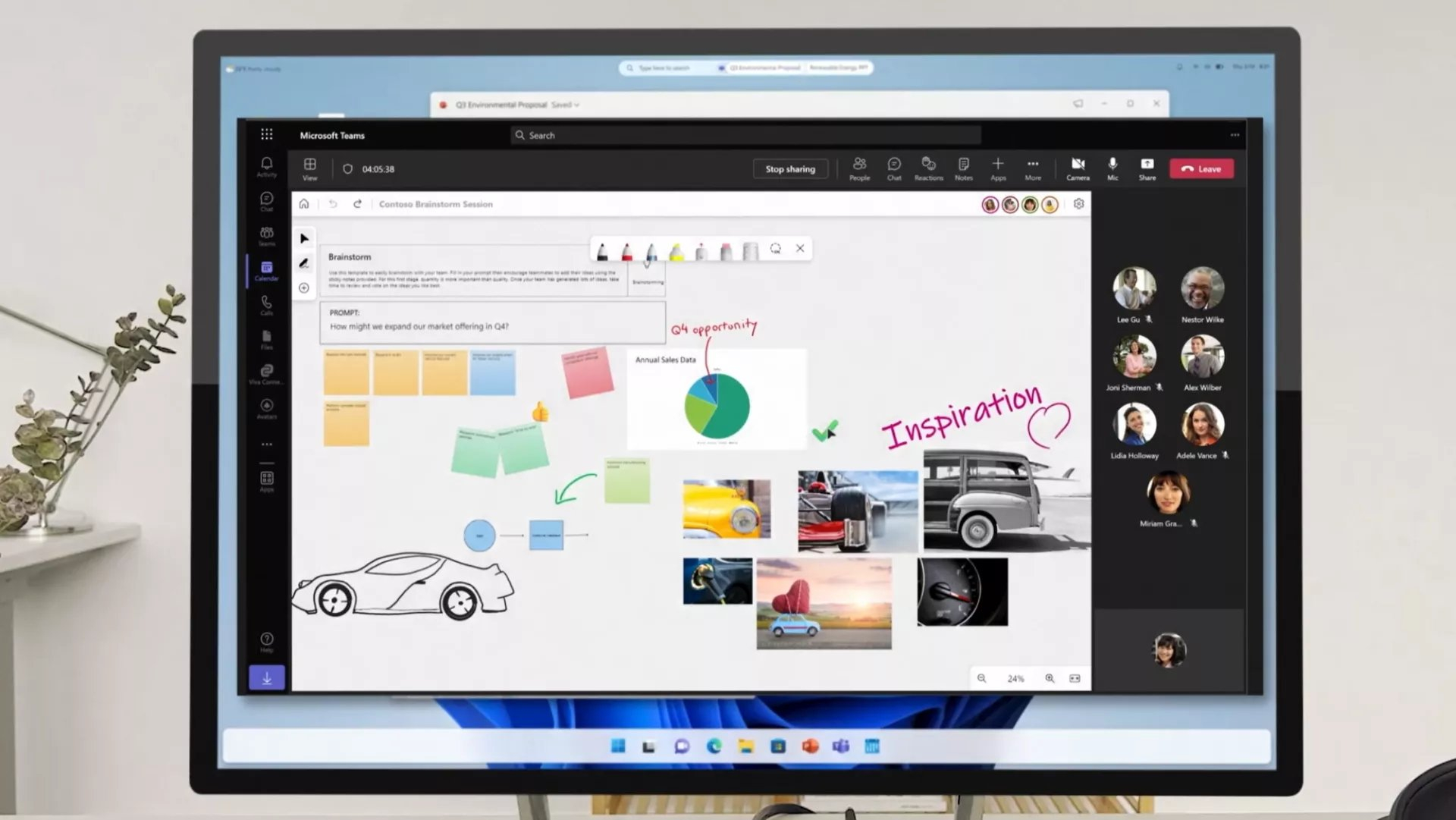Microsoft могла бы дразнить интерфейс Windows 12