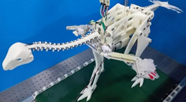 Scientists Study Evolution of Flight With Dino Robot, Ostrich Backpack