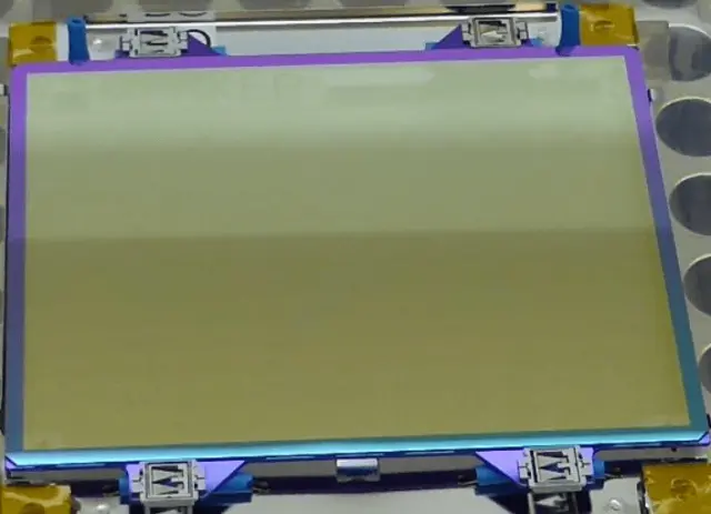 Prototype EUV pellicle. Image by ASML.