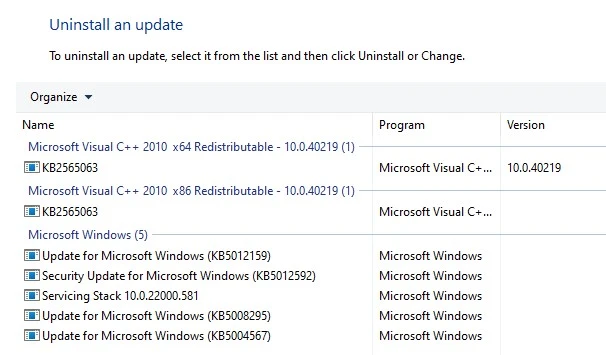 Microsoft рекомендует людям удалить дополнительное обновление Windows 11