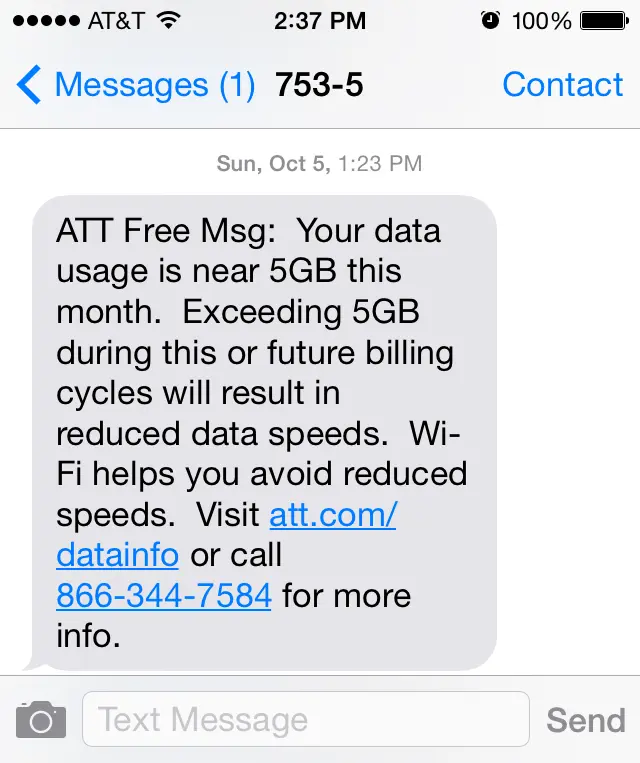 Я один із клієнтів AT&T, який був зачеплений цим питанням.