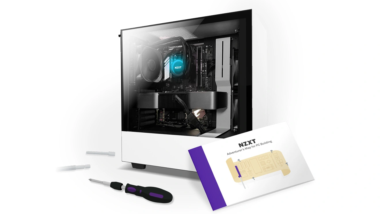 NZXT запускає комплекти для будівництва DIY з усім вам потрібно (навіть відеокарта)