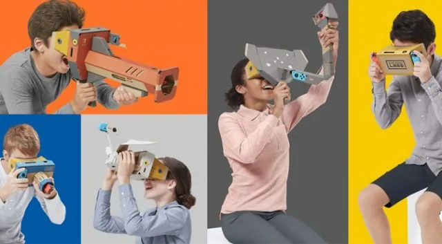 Nintendo превращает переключатель в гарнитуру VR с новыми наборами Labo