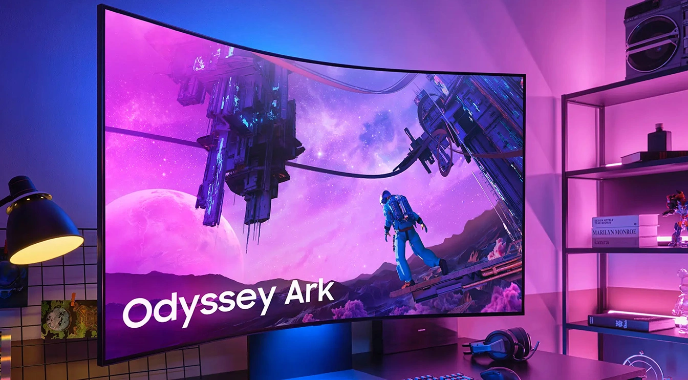 Samsung’s Odyssey Ark Is a Glorious, 55-inch 4K Gaming Monitor, With a Price to Match