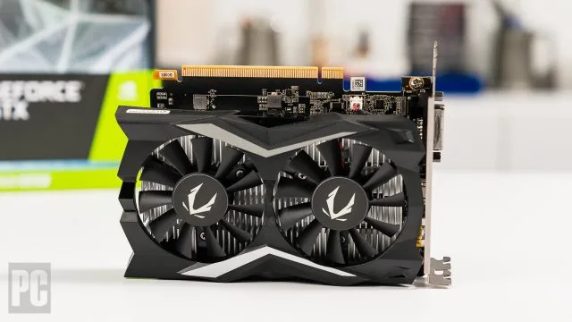 Короткий огляд: Zotac GeForce GTX 1650 Супер Твін Вентилятор Огляд