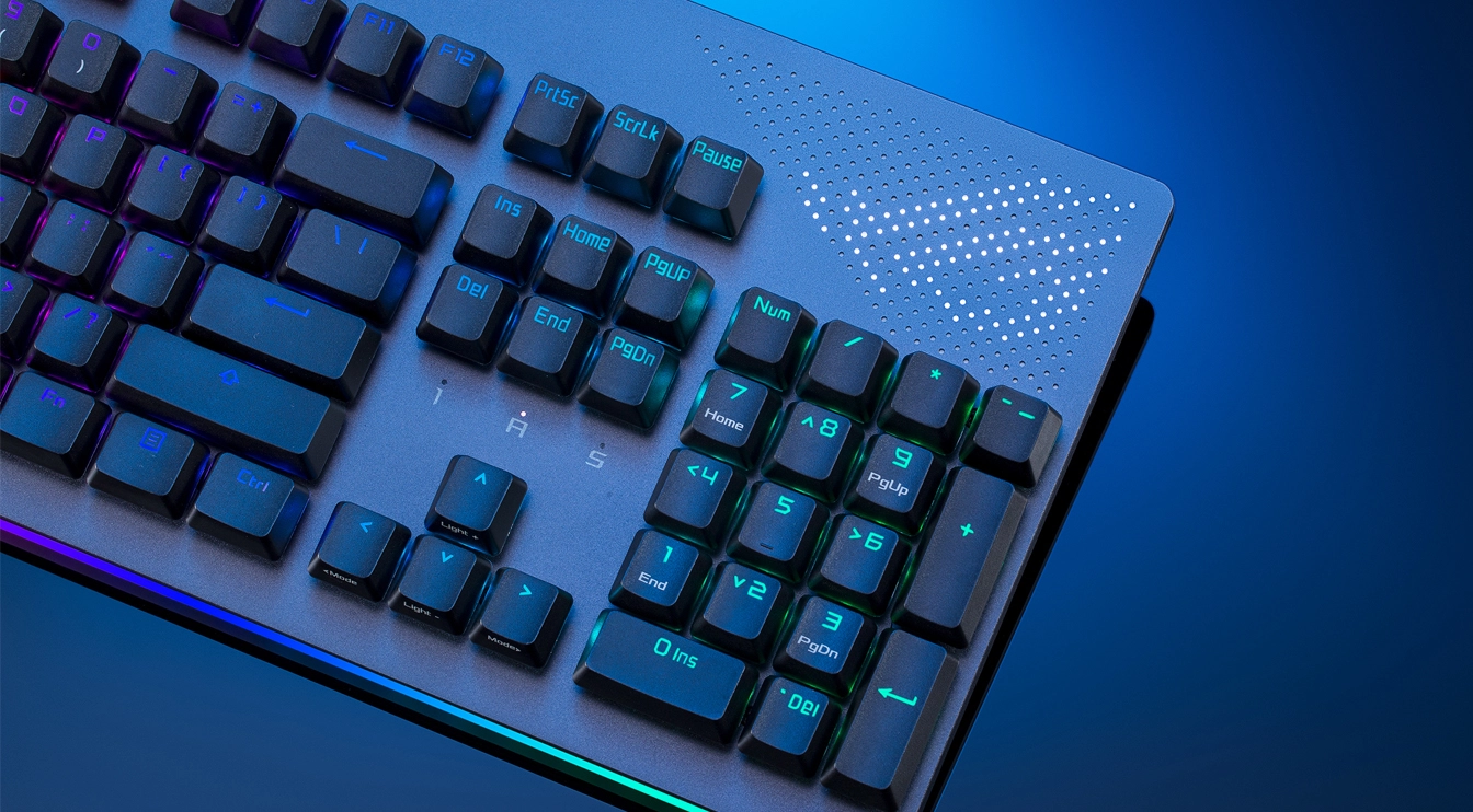 New Asus Mechanical Keyboard Displays Images with 312 Tiny LEDs