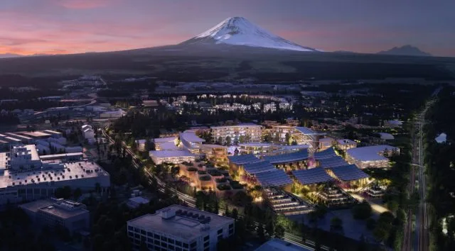 Toyota предвидит водородный «сплетенный город» на Mt. Fuji