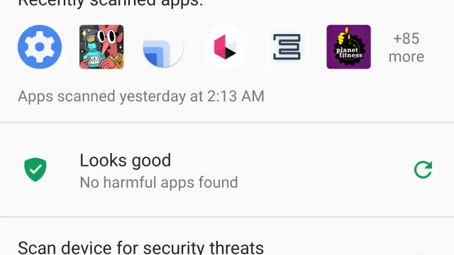 Google Play Protect.