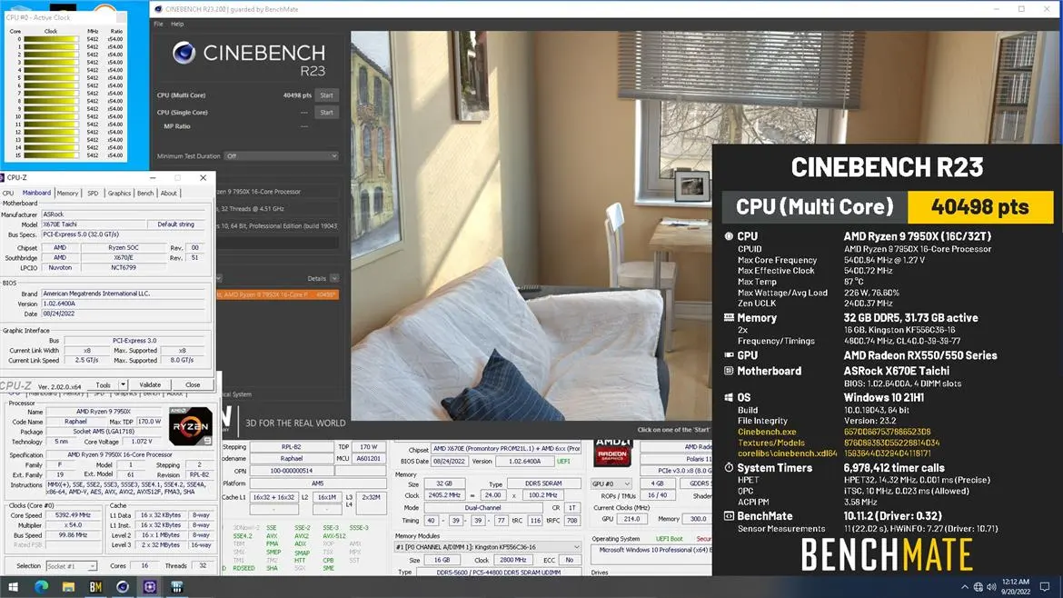 AMD Zen 4 Breaks Records на 280-мм AIO, может достичь всего ядра 5,8 ГГц с экзотическим охлаждением