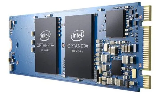 Intel’s Optane cache drive.