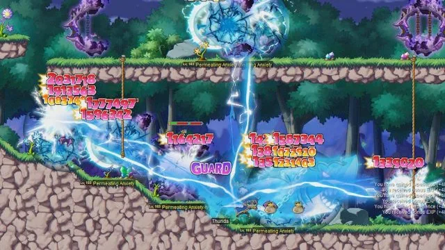 MapleStory
Коли ми думаємо про MMORPG, ігри, як World of Warcraft і EverQuest приходять на розум. Але, там є сторона-scrolling MMORPG з південної Кореї котрий вішала у там протягом добре над десятиріччям. І незважаючи на тривале продовження, яке останнім часом привертає велику увагу, немає жодного кінця для цього класика. (Завантажте його на Steam або дізнайтеся більше про IGN)