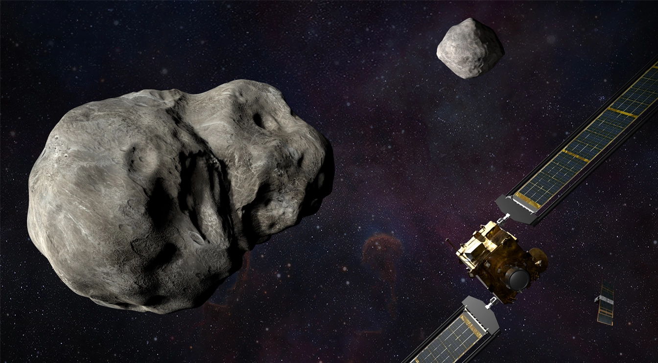 We Might Be Able to Deflect an Asteroid by Sacrificing Satellites