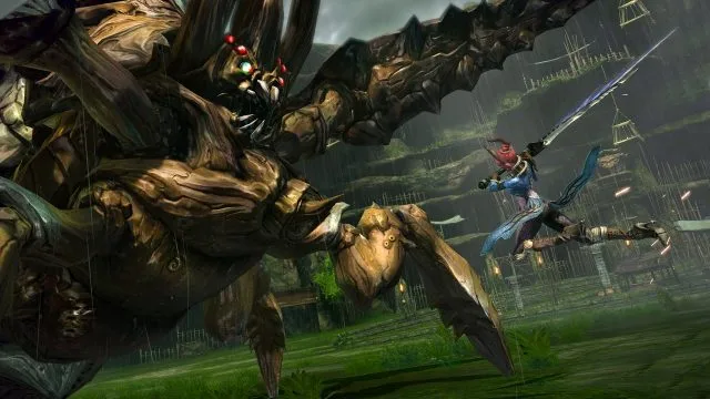 Tera

Unlike most MMORPGs, Tera's combat is real-time. Instead of just locking on and cycling through your abilities like a typical MMO, Tera is much more action-focused. You'll need to roll out of the way of attacks, and aim your shots. So if you like the social aspects of MMOs but hate the WoW formula, Tera is worth trying out. 