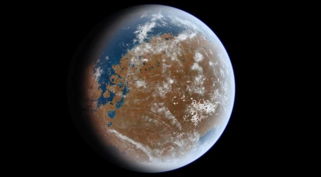 First Evidence of Global Groundwater System Found on Mars
