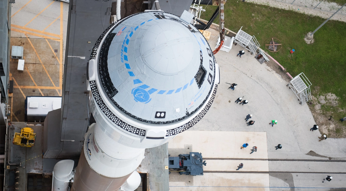 НАСА говорит, что Starliner Boeing не запускается до 2022 года