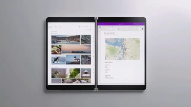 Microsoft представляет двухэкранный планшет Surface Neo и телефон Andr