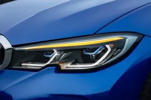 3 Series headlamps will be LED. Steerable laser headlamps are an option.