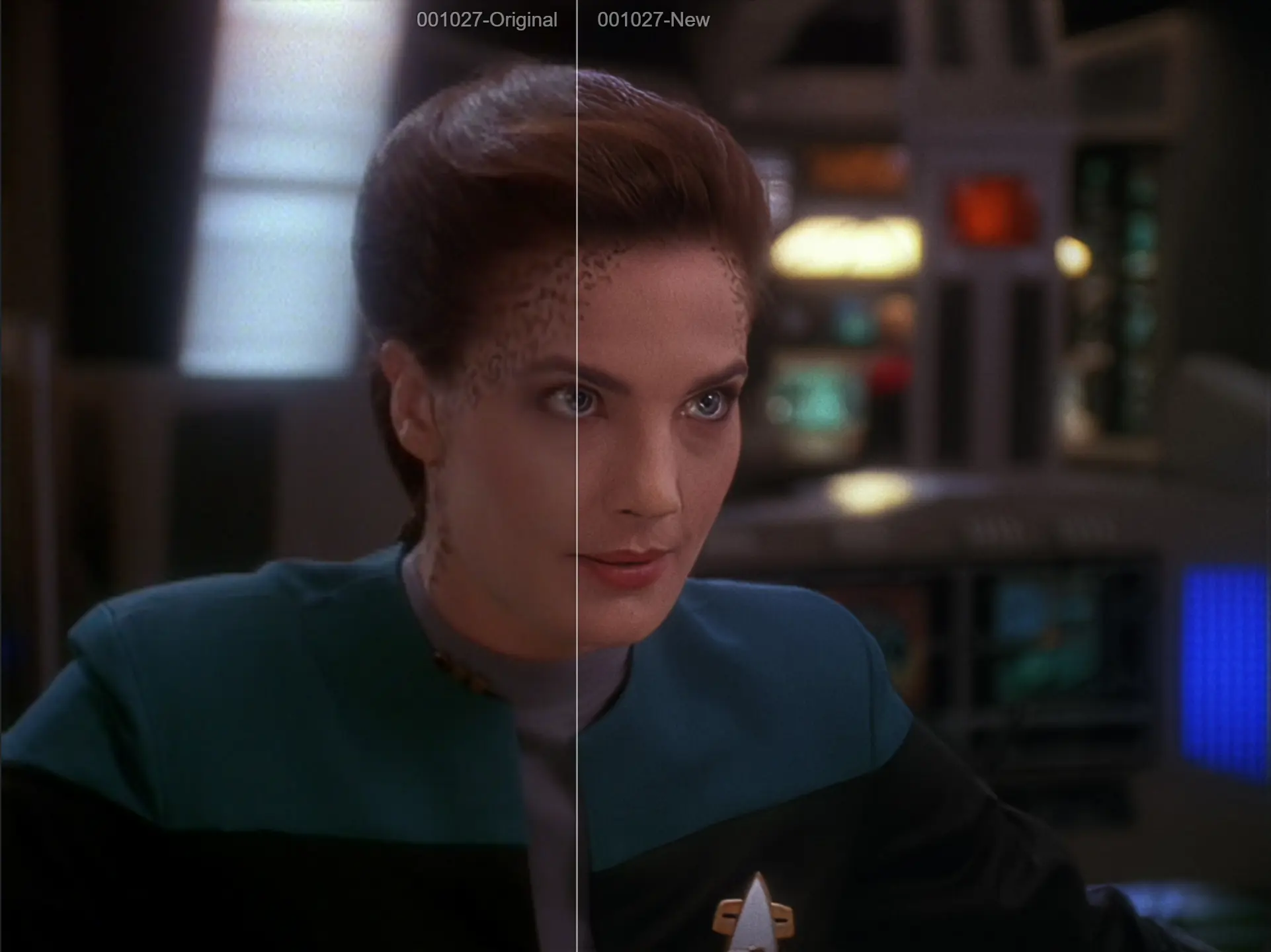Я могу восстановить звездочный поход Voyager и Deep Space девять до HD, так почему нельзя первостепеть?