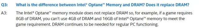 PC OEMs Are Selling Laptops With Optane Cache Drives and Claiming It’s Memory