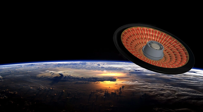 NASA перевірити новий надувний тепловий щит у листопаді
