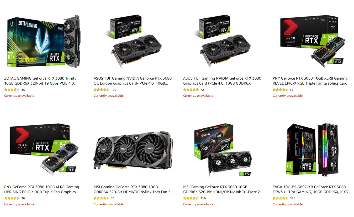 MSI очікує перевезення GPU продовжувати падіння, може підвищити ціни у 2021 році