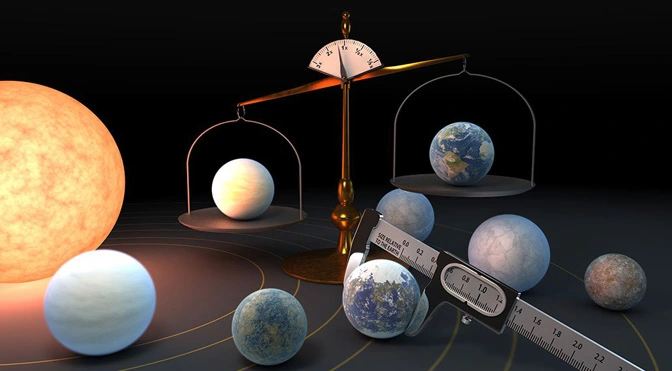 7 планет TRAPPIST-1 мають напрочуд подібними властивостями