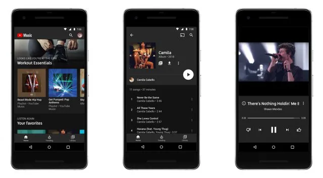 Google Revamps YouTube Музика, додає преміум YouTube