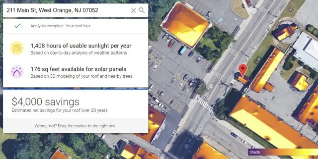 Проект Sunroof навряд чи непошкоджений. Це було б сказати Томасу Едісону, що він може встановити лише 176 квадратних метрів сонячних панелей, незважаючи на розкидний набір лабораторних будівель.