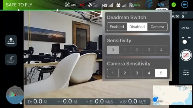 Fluidity’s Flight app for Aviator looks clean and functional
