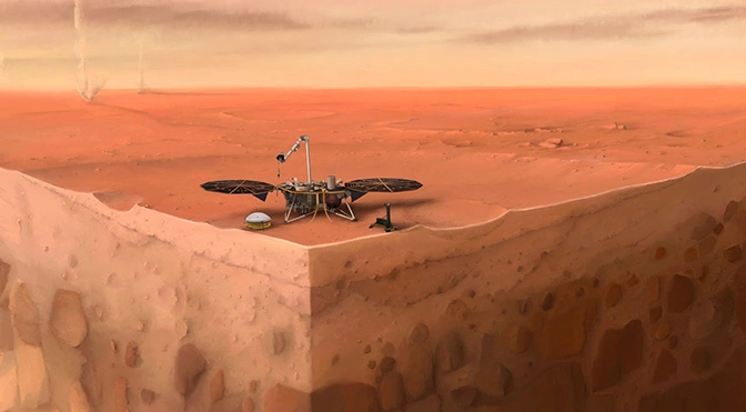 Insight Lander променяє останнє зображення з Марса