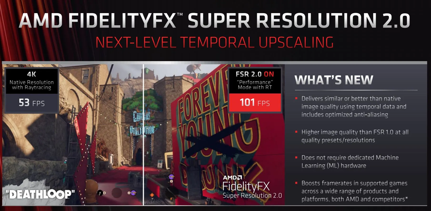 AMD Announces New Radeon Super Resolution, FSR 2.0 Drops in Q2