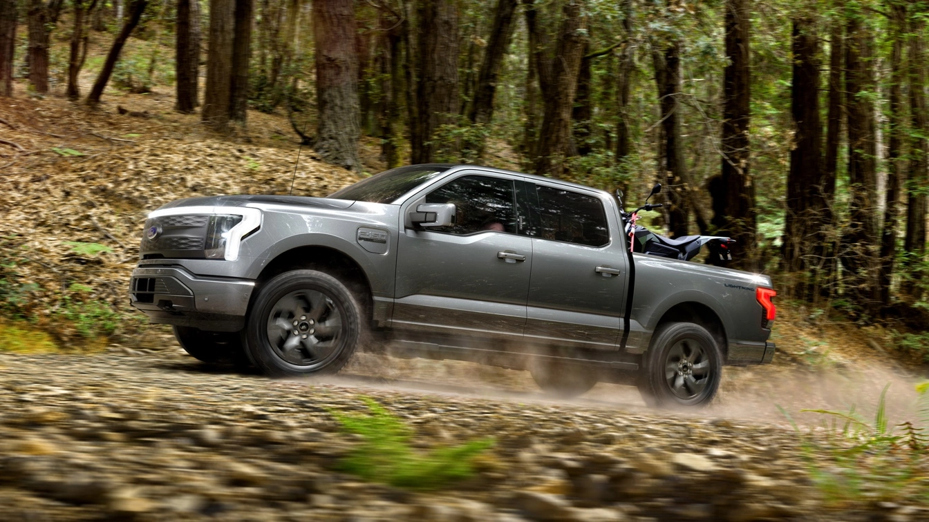 Ford UnlaseS 2022 F-150 Блискавка повнорозмірна електрична пікап вантажівка