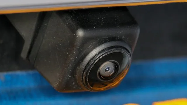 A rear camera comes standard on the Terrain. A surround camera is offered, but only on the top trim line Terrain Denali.