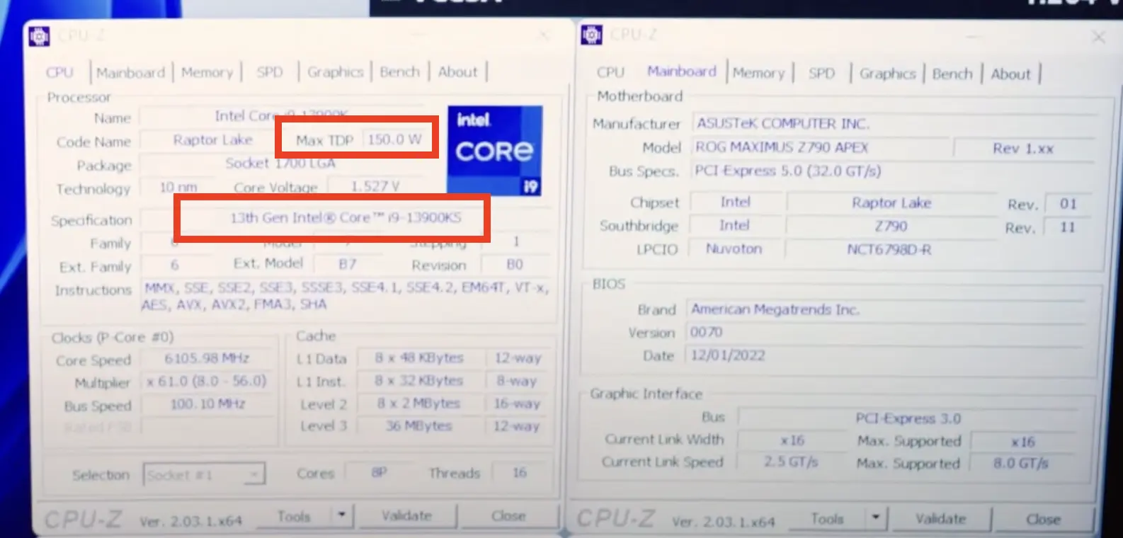 Asus Breaks World Record by Overclocking Core i9-13900K to 9GHz