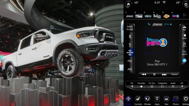 Ram - самая важная часть старой Chrysler Corp. 2019 Ram pickup, к весне, растет на девять дюймов, но теряет 225 фунтов. V6 Ram получает 48-вольтовую мягкую гибридную систему, в то время как V8 имеет опцию. В 12-дюймовом центральном стеке находится новая версия информационно-развлекательной системы UConnect. При наличии начального старта до шести месяцев на Silverado 2019 года, родитель FCA надеется, что Рам может бросить вызов Silverado в качестве второго бестселлера Америки.